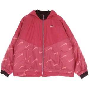 Nike, Dames, Jassen, Roze, Maat: XS Poliester,