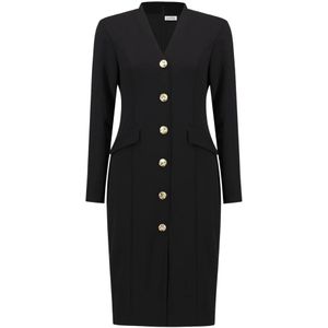 Joseph Ribkoff, Dames, Jurken, Zwart, Maat: 3XL