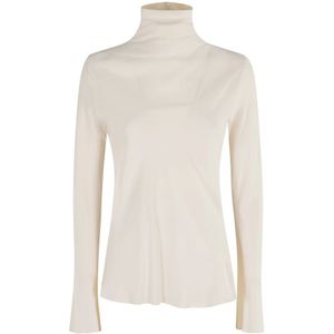 Semicouture, Dames, Tops, Wit, Maat: S Zijde,