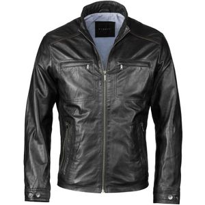 Bugatti - Buriccardo - Leren Jas - Zwart - Heren