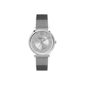 Versace Heren Analoge Horloge V Circle Ve5A004 , Gray , Heren , Maat: ONE Size