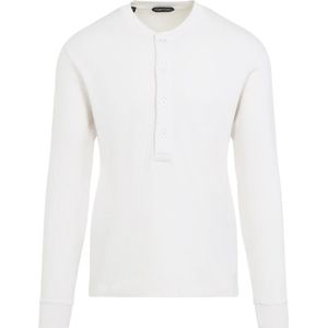 Tom Ford, Heren, Tops, Wit, Maat: L Katoen,