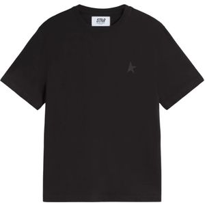 Golden Goose, Heren, Tops, Zwart, Maat: M Katoen,