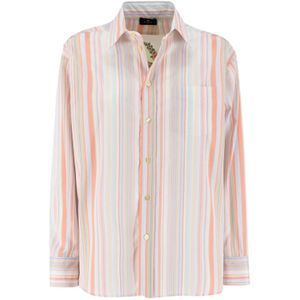 Etro - Gestreept Overhemd - Veelkleurig - Katoen