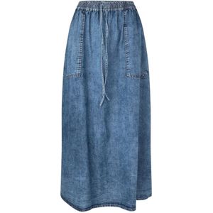 Lollys Laundry, Dames, Rokken, Blauw, Maat: XS Denim,