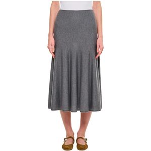Khaite, Dames, Rokken, Grijs, Maat: M