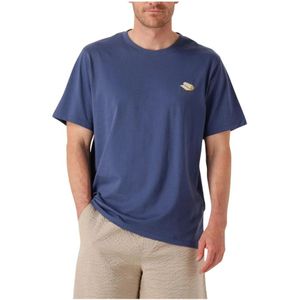 Selected Homme, Heren, Tops, Blauw, Maat: S Katoen,