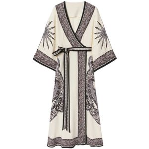 La DoubleJ, Dames, Jurken, Veelkleurig, Maat: L Viscose,