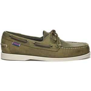 Sebago, Heren, Schoenen, Groen, Maat: 44 EU Leer,
