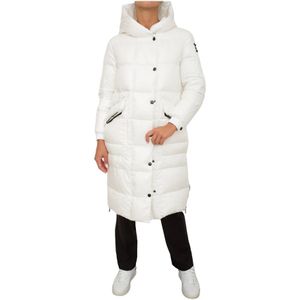 Ermanno Scervino, Dames, Mantels, Wit, Maat: XS Polyamide,