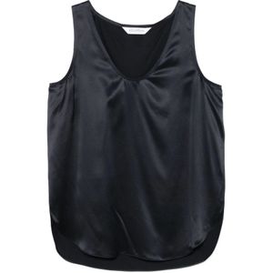 Max Mara, Dames, Tops, Blauw, Maat: S