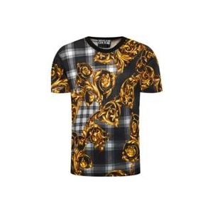 Versace T-shirts , Black , Heren , Maat: L