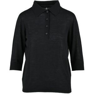 Liviana Conti, Dames, Truien, Zwart, Maat: L Wol,