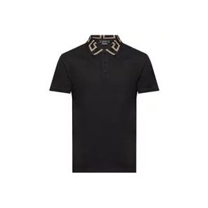 Versace Poloshirt , Black , Heren , Maat: M