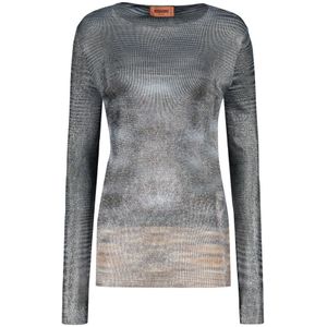 Missoni, Dames, Tops, Veelkleurig, Maat: XS Viscose,