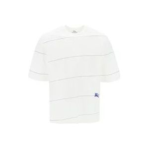 Burberry T-Hemden , White , Heren , Maat: 2XL