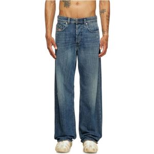Diesel, Heren, Jeans, Blauw, Maat: W31 L32 Katoen,