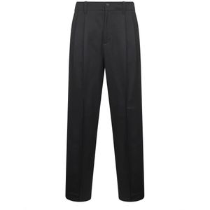 Golden Goose, Heren, Broeken, Zwart, Maat: XL Wol,