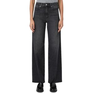 Paige, Dames, Jeans, Zwart, Maat: W25 Denim,