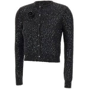 Marella, Dames, Truien, Zwart, Maat: L Wol,