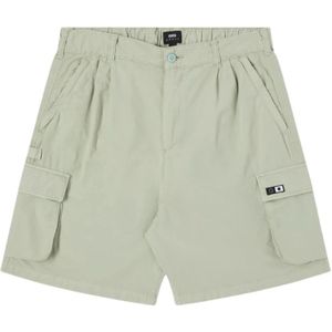 Edwin, Heren, Korte broeken, Groen, Maat: M Katoen,