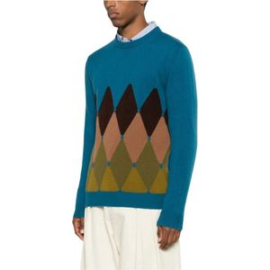 Ballantyne, Heren, Truien, Veelkleurig, Maat: 3XL Kasjmier,