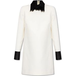 Dolce & Gabbana, Dames, Jurken, Beige, Maat: S Wol,