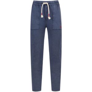 MC2 Saint Barth, Heren, Broeken, Blauw, Maat: XL Katoen,