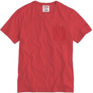 MC2 Saint Barth, Heren, Tops, Rood, Maat: L Linnen,