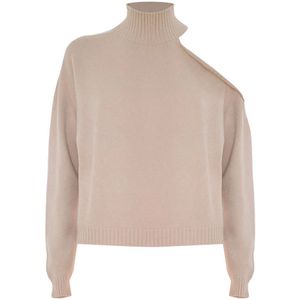 Kocca, Dames, Truien, Beige, Maat: XS Viscose,