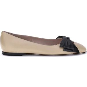 Valentino Garavani - Bowow - Ballerina's - Beige - Leer