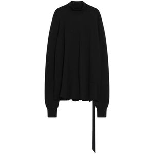 Rick Owens, Heren, Sweatshirts & Hoodies, Zwart, Maat: S