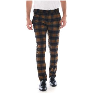 Daniele Alessandrini, Heren, Broeken, Veelkleurig, Maat: M Wol,