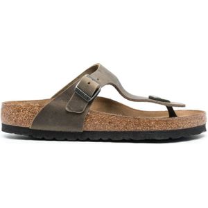 Birkenstock, Dames, Schoenen, Groen, Maat: 37 EU Leer,