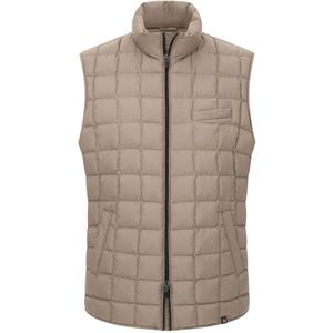 Boggi Milano - Gilet - Beige - Van Technische Stof Met Ganzendons