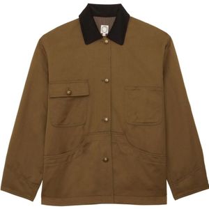 Ines de la Fressange Paris, Dames, Jassen, Bruin, Maat: 2XS Katoen,