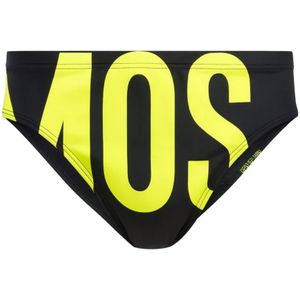 Moschino, Heren, Ondergoed, Zwart, Maat: L Polyamide,