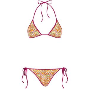 Missoni, Dames, Badkleding, Veelkleurig, Maat: XS Zijde,