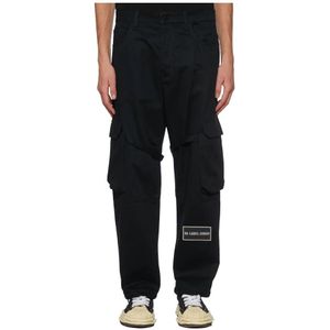 44 Label Group, Heren, Broeken, Zwart, Maat: M Katoen,