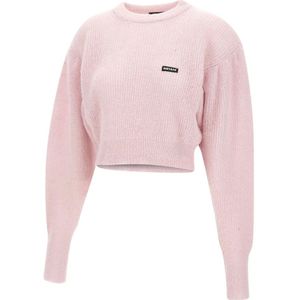 Rotate - Logo Sweater - Roze - Dames - Wol