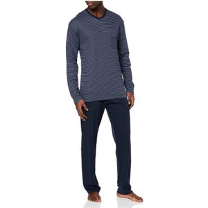 CALIDA - Pyjama Relax Streamline - Dark Sapphire - Set van 2 - Lange Mouwen