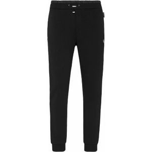 Philipp Plein, Heren, Broeken, Zwart, Maat: XS Katoen,
