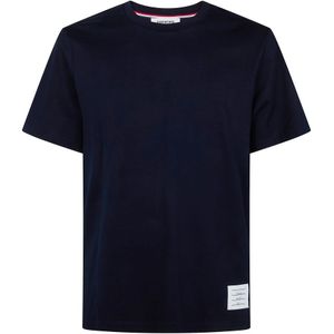 Thom Browne, Heren, Tops, Blauw, Maat: XL Jersey,