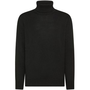 Kangra, Heren, Truien, Zwart, Maat: M Wol,