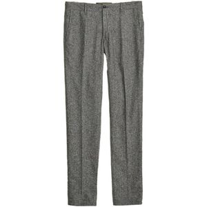 Incotex, Heren, Broeken, Grijs, Maat: W35 Zijde,