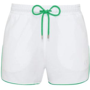 Vilebrequin, Heren, Korte broeken, Wit, Maat: M Katoen,