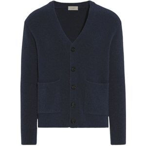 Paolo Pecora, Heren, Truien, Blauw, Maat: L Wol,