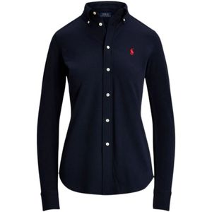 Ralph Lauren, Dames, Blouses & Shirts, Blauw, Maat: S Katoen,