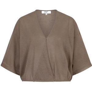 Dante 6, Dames, Truien, Bruin, Maat: M Katoen,