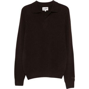 MC2 Saint Barth, Heren, Truien, Bruin, Maat: L Wol,